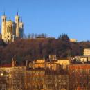Lyon et la basilique de Fourviere