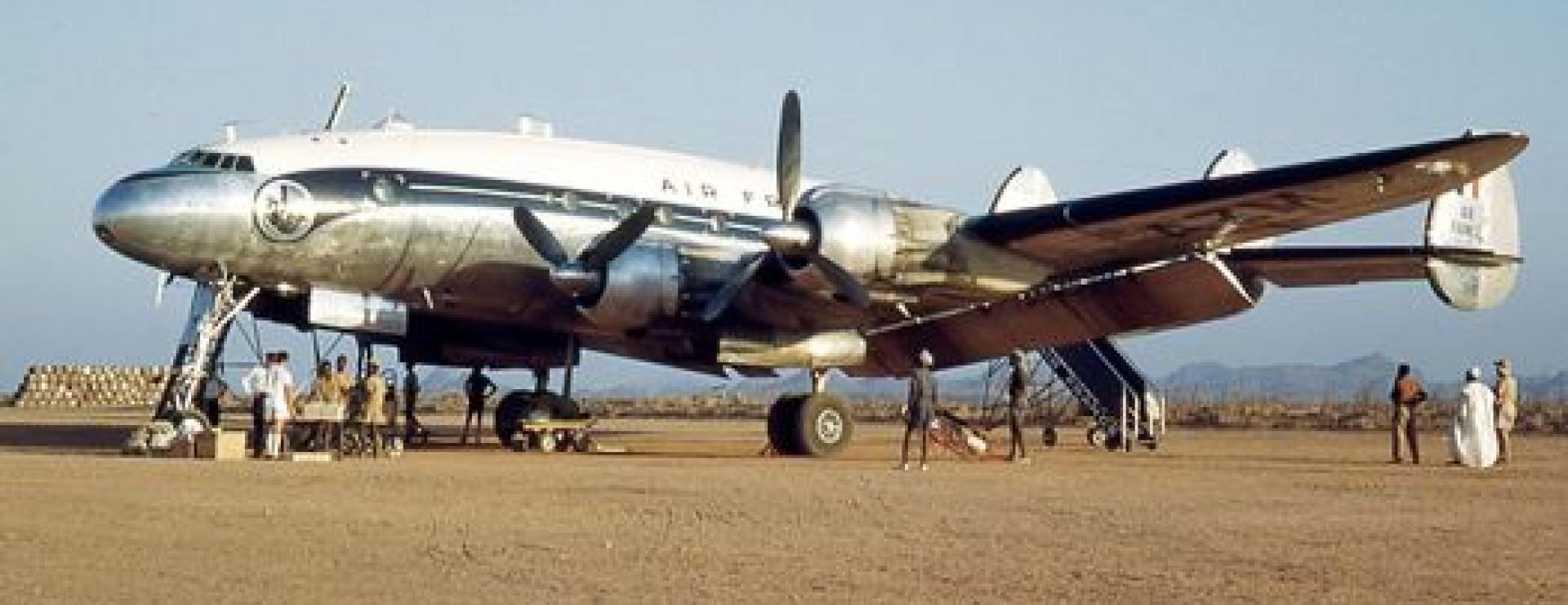 le super constellation des opérations au Biafra