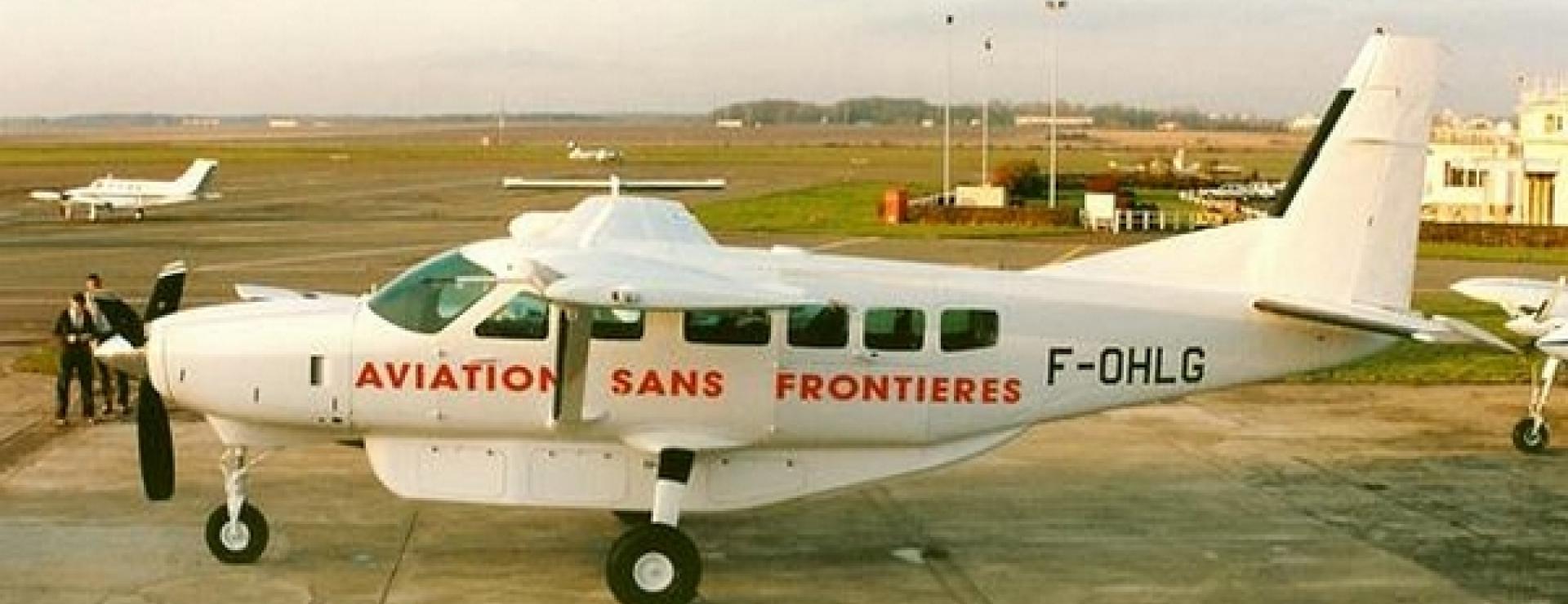 Premier Cessna 208 d'Aviation Sans Frontières