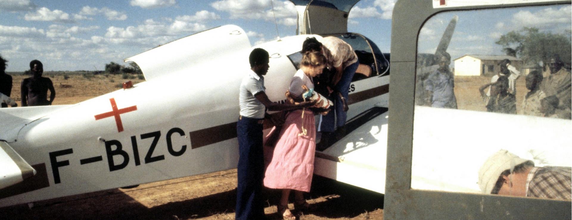 Notre 1 er avion en Ouganda