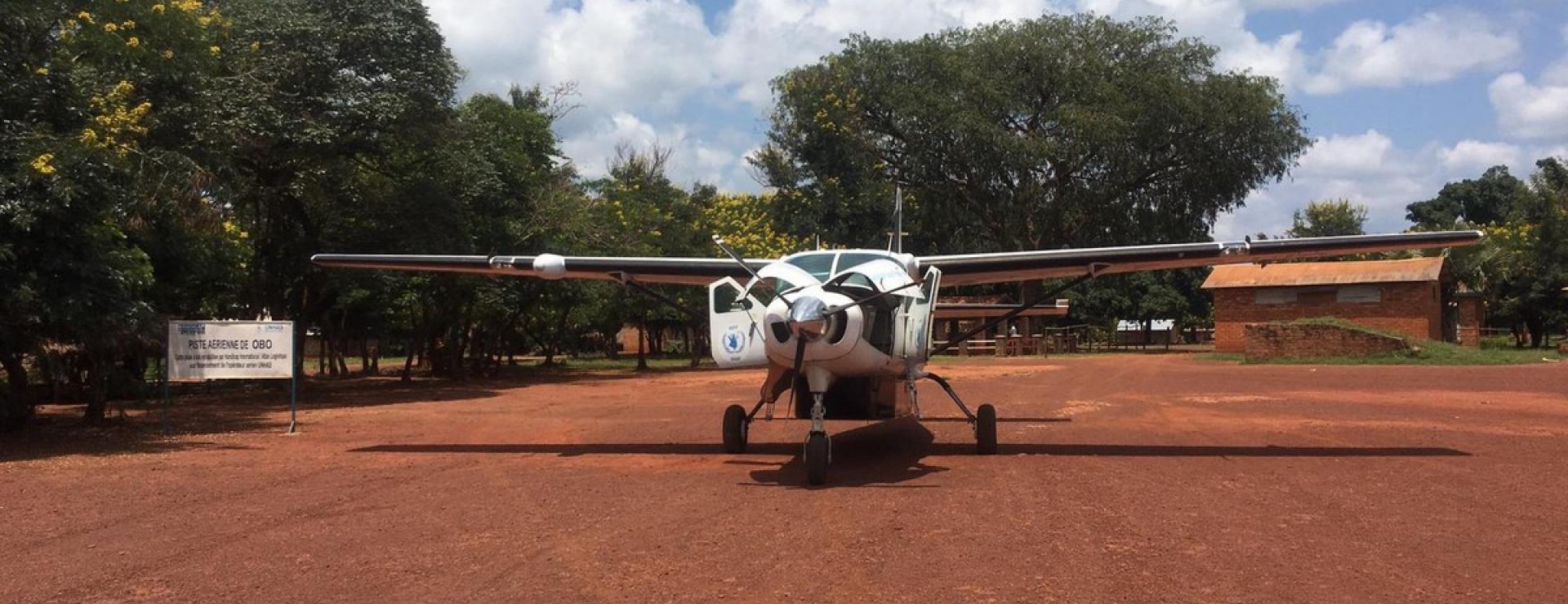 avion base République centrafricaine
