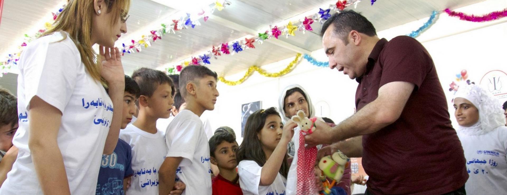 Jouets pour le Camp de Dohuk