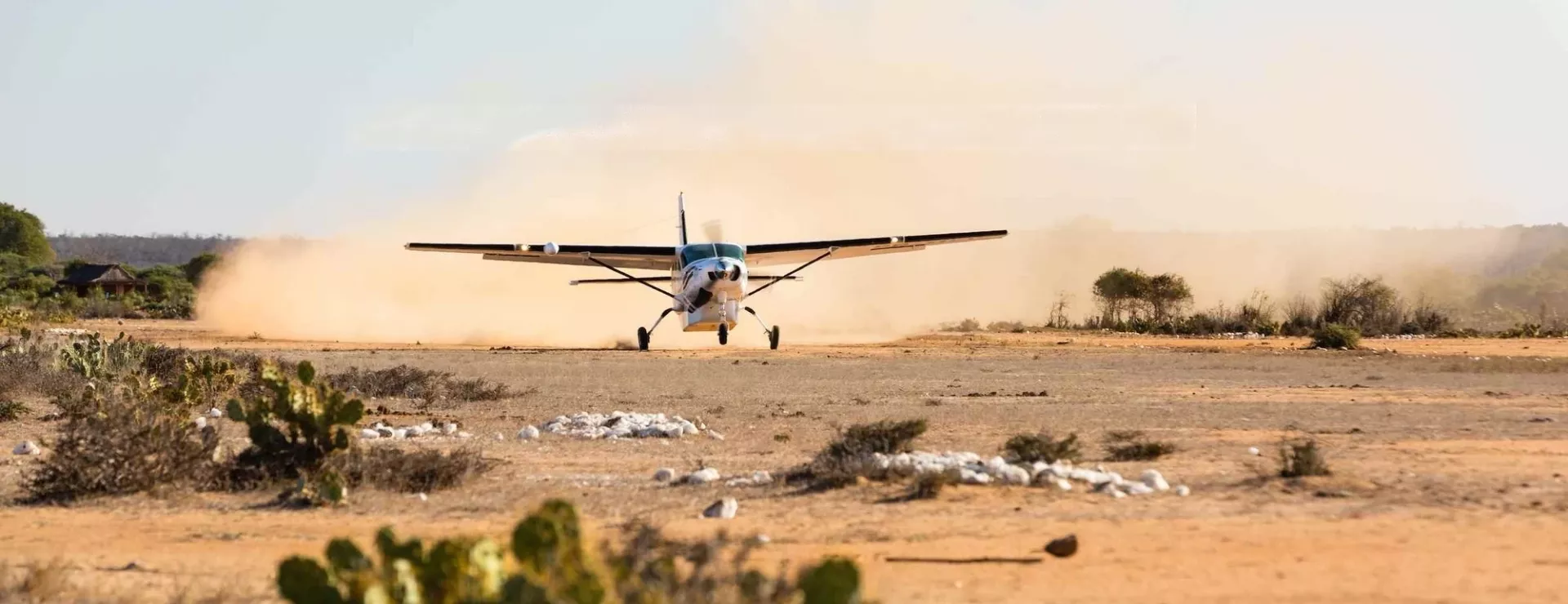 Cessna-208 au sol