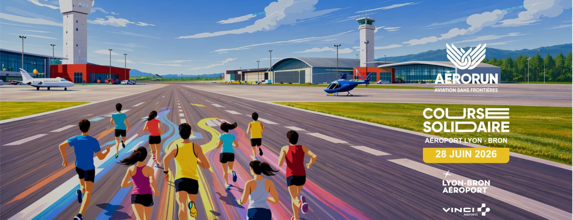 Aérorun Lyon Bron 28 juin 2026