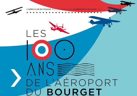 Affiche 100 ans Bourget