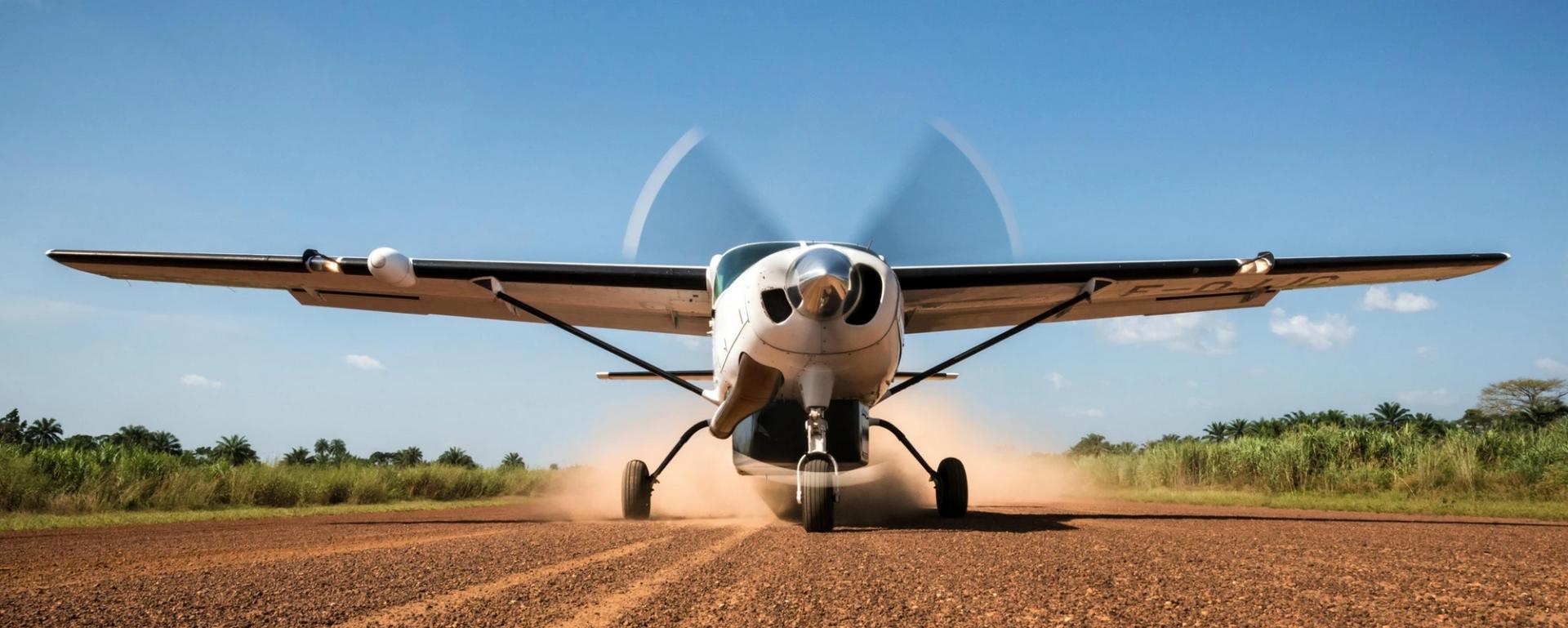 Cessna208 grand caravan Aviation Sans frontières au sol
