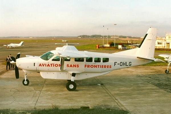 Premier Cessna 208 d'Aviation Sans Frontières