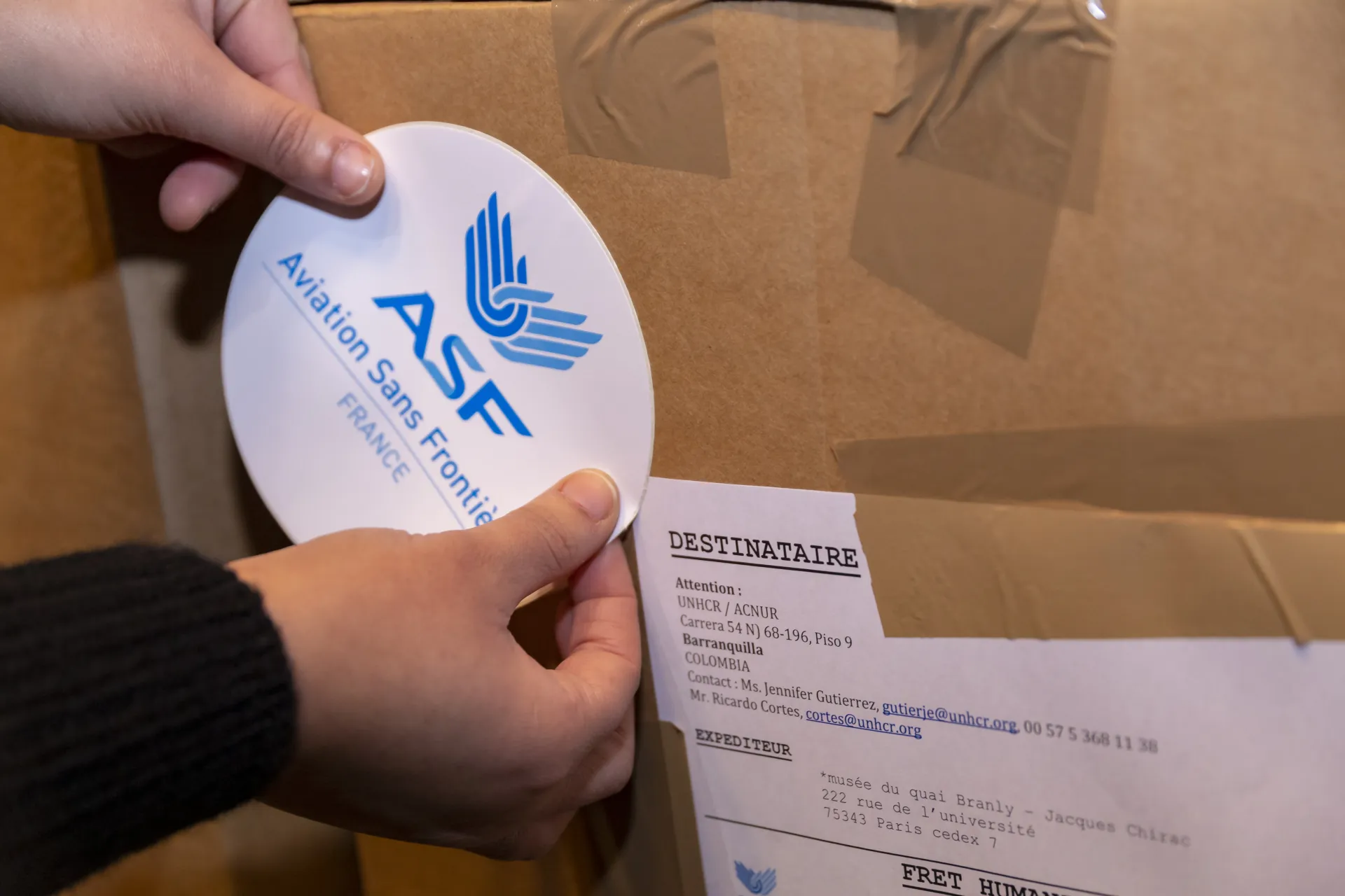 Fret humanitaire un autre noel Aviation Sans Frontières