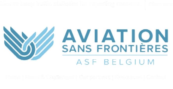 Logo Aviation Sans Frontières Belgique