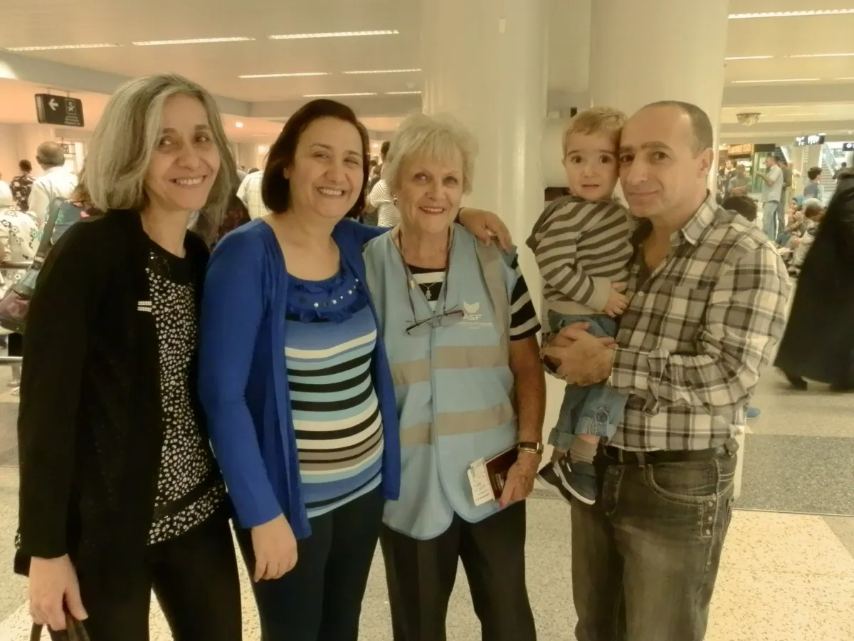 Françoise Lescop, Melad et sa famille 