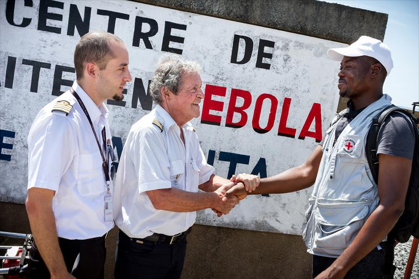 Mission avion BD ebola