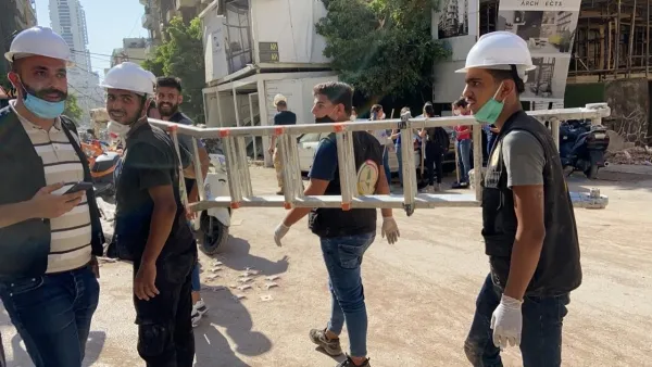 EXPLOSIONS À BEYROUTH 