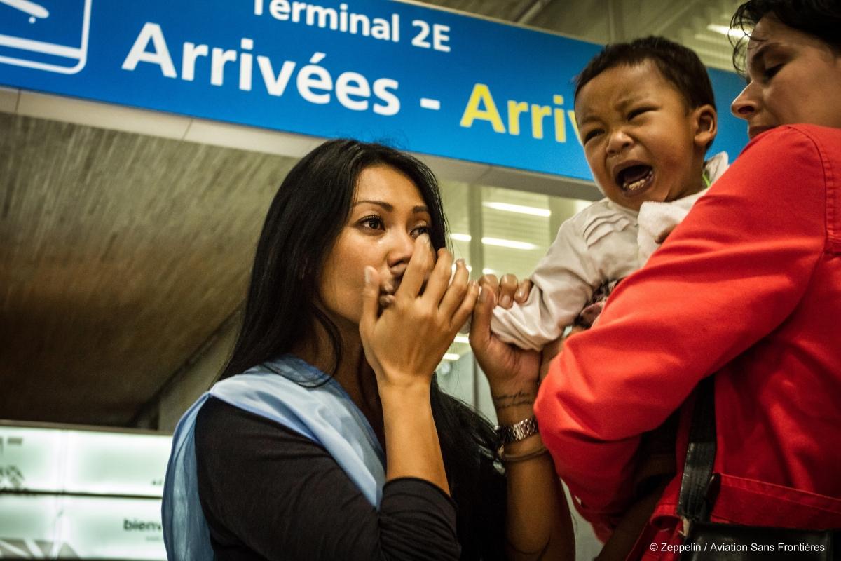 anggun aeroport accompagnement enfants malades
