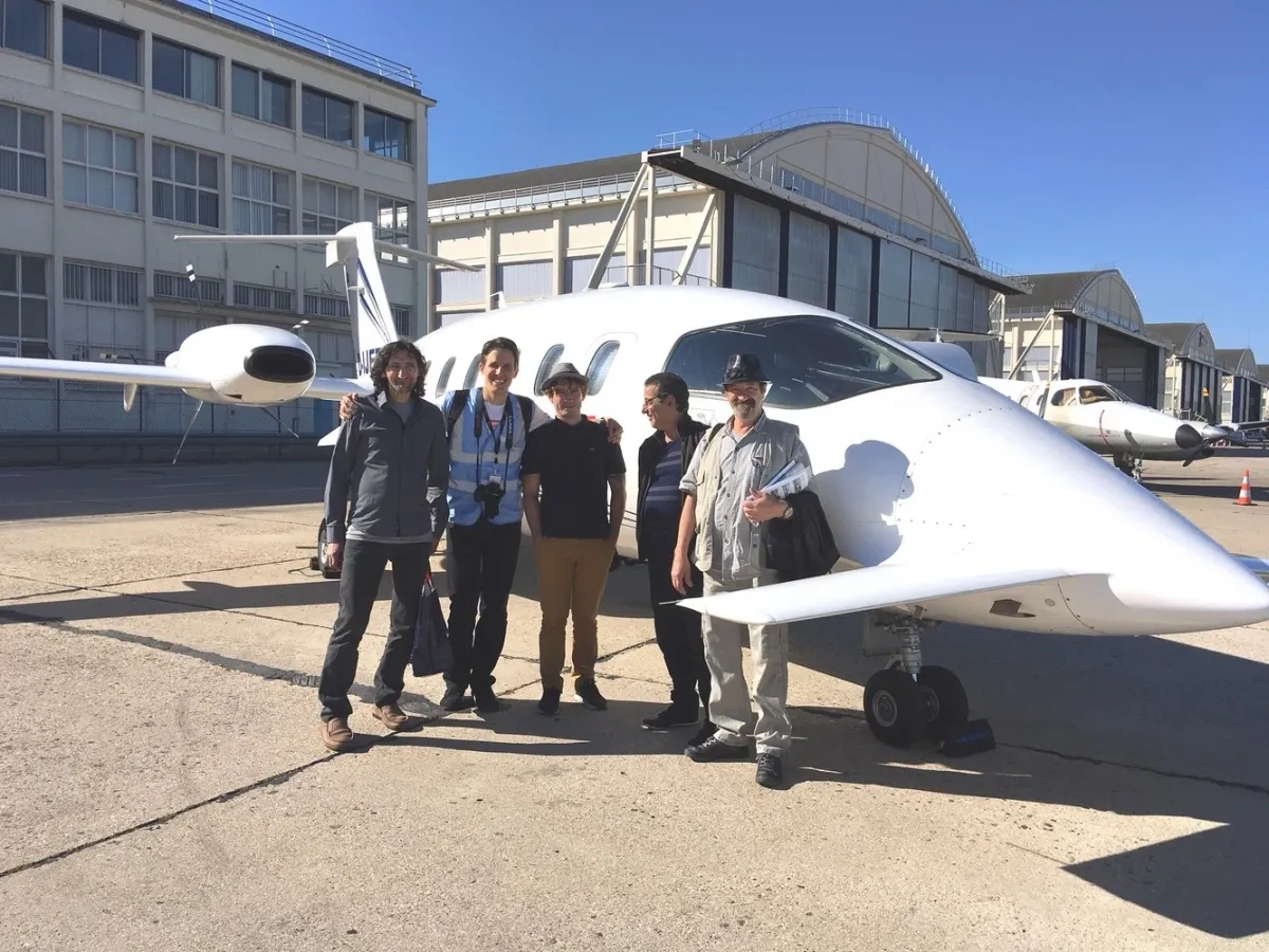 Jet Solidaire sur le départ