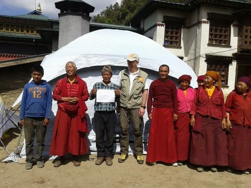 Bikram Solidarité Népal 2015