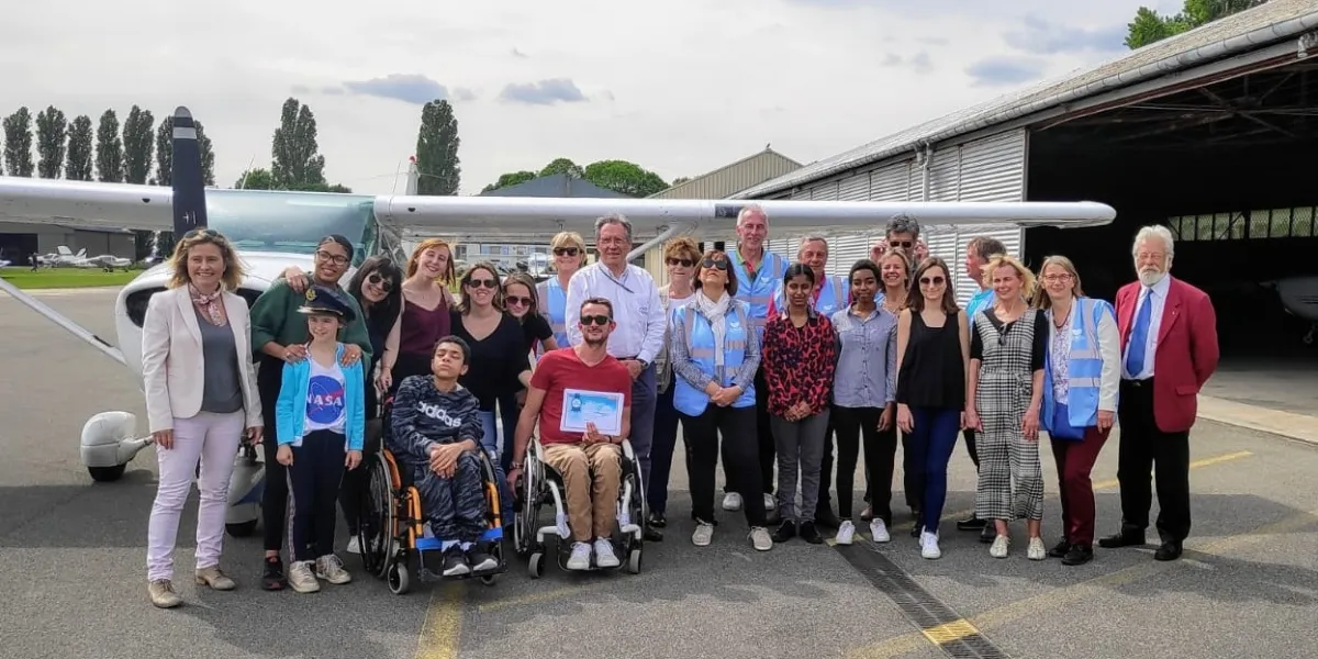 Inauguration Ailes du Sourire Plessis-Belleville