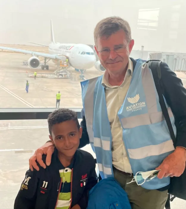 Mohamed en route vers la guérison