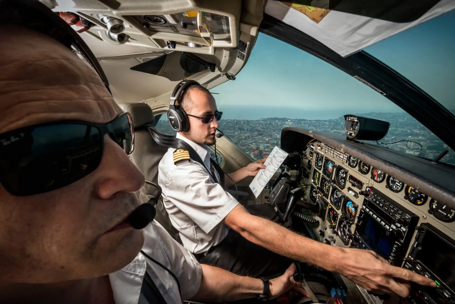 Cockpit concentré