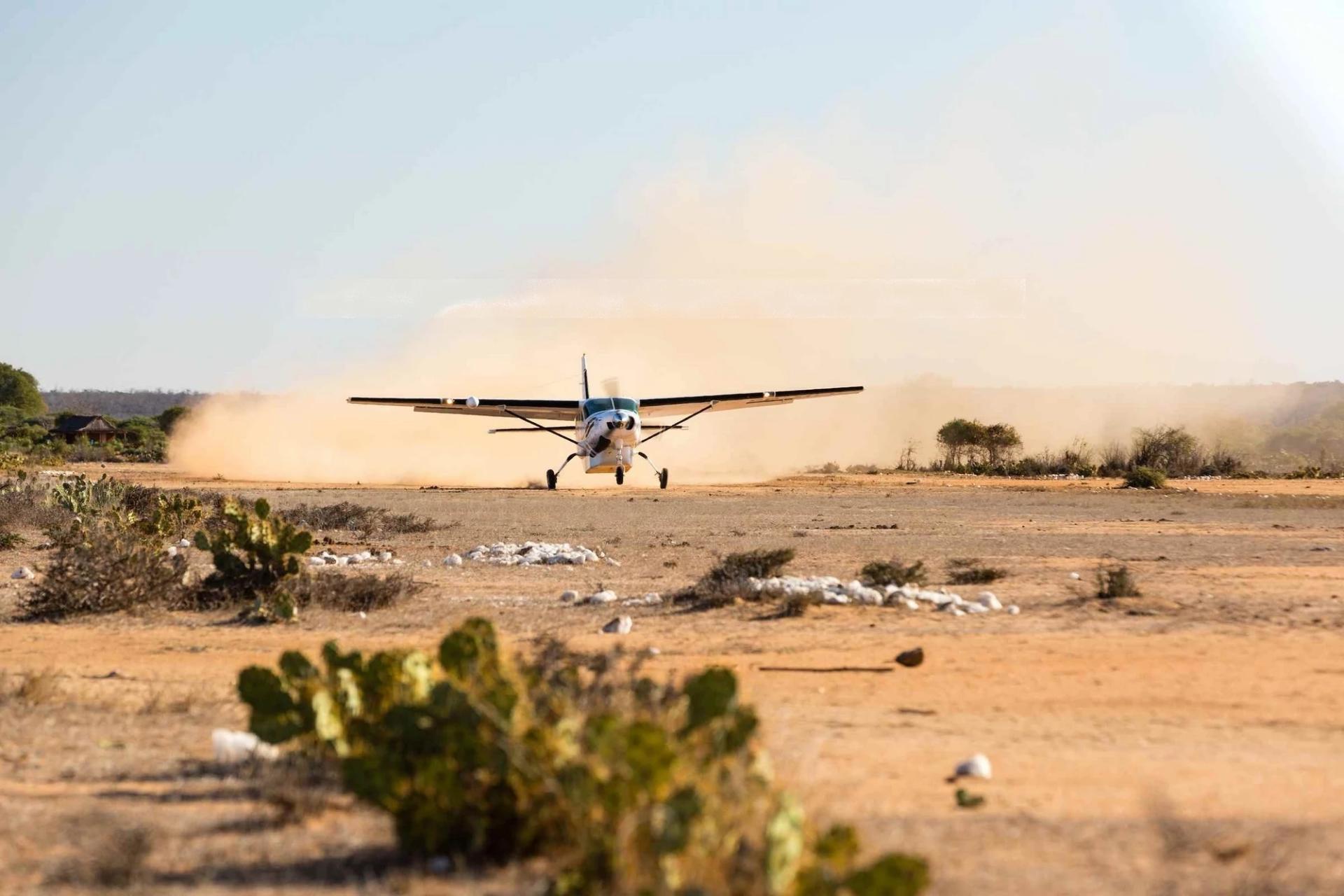Cessna-208 au sol