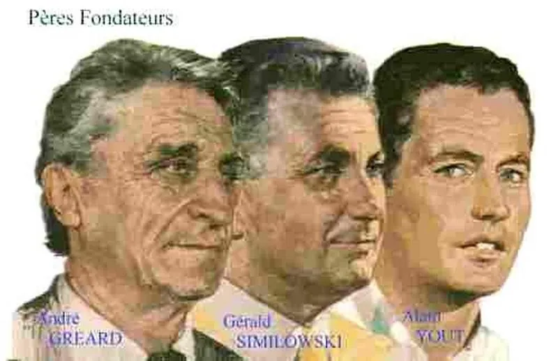 Les 3 Fondateurs d'Aviation Sans Frontières