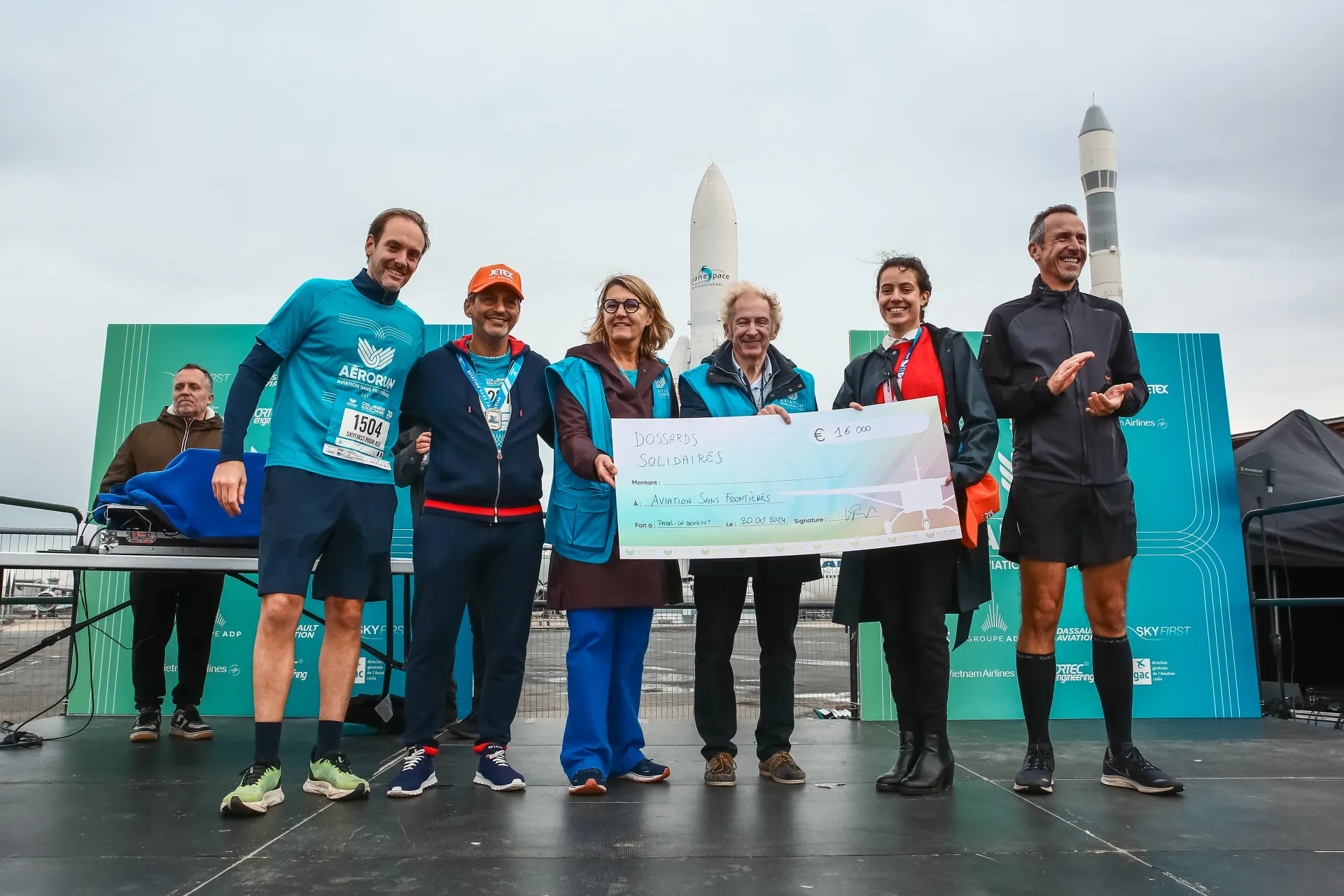 cheque dossards solidaires